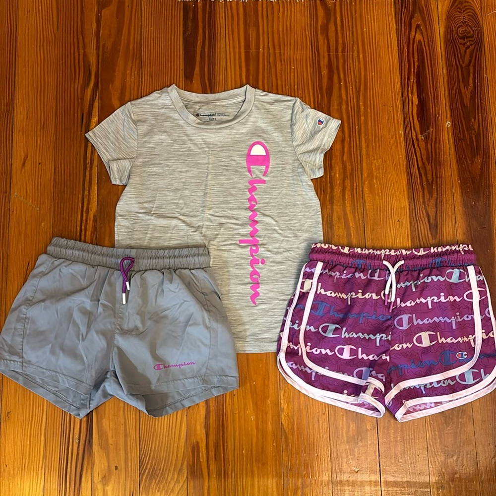 Champion shorts & shirt set